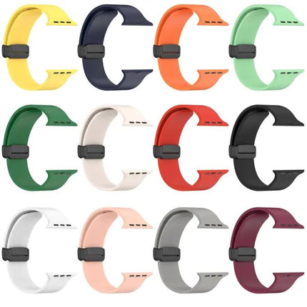 Magnetic Silicone Watch Band For Apple Watch 49mm/45mm