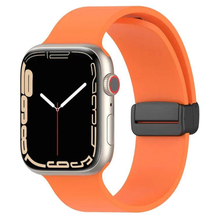 Magnetic Silicone Watch Band For Apple Watch 49mm/45mm