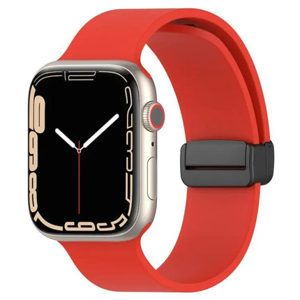 Magnetic Silicone Watch Band For Apple Watch 49mm/45mm