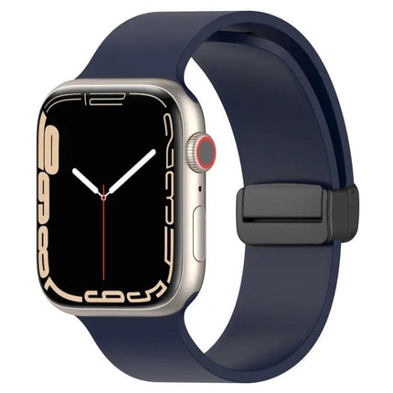 Magnetic Silicone Watch Band For Apple Watch 49mm/45mm