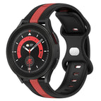 For Samsung Galaxy Watch5 Pro 45mm / Black+Red