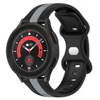 For Samsung Galaxy Watch5 Pro 45mm / Black+Grey