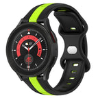 For Samsung Galaxy Watch5 Pro 45mm / Black+Green