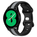 For Samsung Galaxy Watch4 44mm / Black+Grey