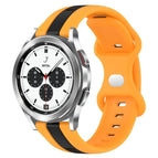 For Samsung  Galaxy Watch 4 Classic 42mm / Black+Yellow