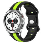 For Samsung  Galaxy Watch 4 Classic 42mm / Black+Green