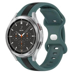 For Samsung  Galaxy Watch 4 Classic 46mm / Green+Black