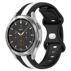 For Samsung  Galaxy Watch 4 Classic 46mm / Black+White