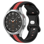 For Samsung  Galaxy Watch 4 Classic 46mm / Black+Red