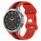 For Samsung  Galaxy Watch 4 Classic 46mm / Red+Black