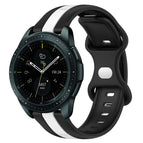 For Samsung Galaxy Watch 42mm / Black+White