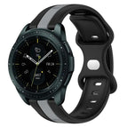 For Samsung Galaxy Watch 42mm / Black+Grey