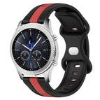 For Samsung Gear S3 Classic / Black+Red