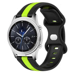 For Samsung Gear S3 Classic / Black+Green