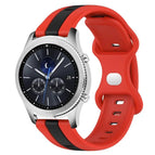 For Samsung Gear S3 Classic / Red+Black