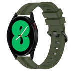 For Samsung Galaxy Watch4 44mm / Armygreen