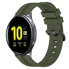 For Samsung Galaxy Watch Active 2 40mm / Armygreen