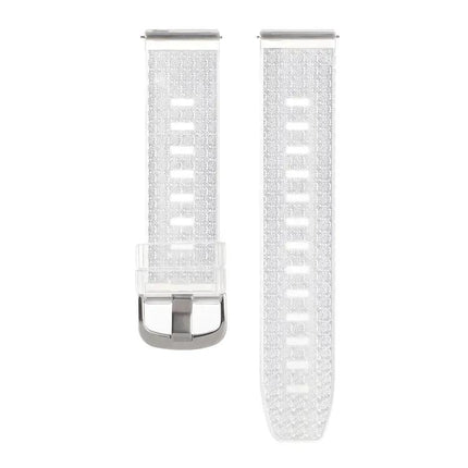 20mm Transparent TPU Diamond Watch Band Compatible Samsung