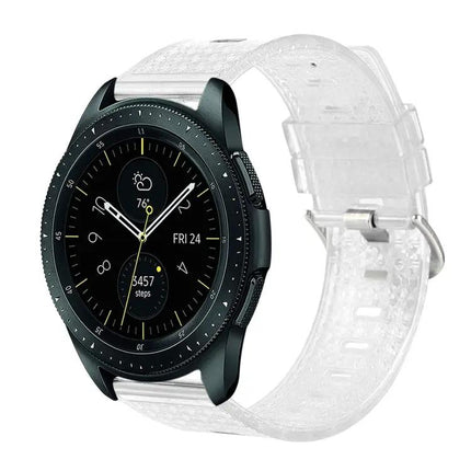 20mm Transparent TPU Diamond Watch Band Compatible Samsung