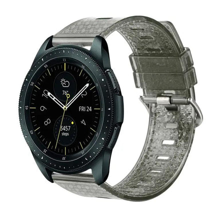 20mm Transparent TPU Diamond Watch Band Compatible Samsung