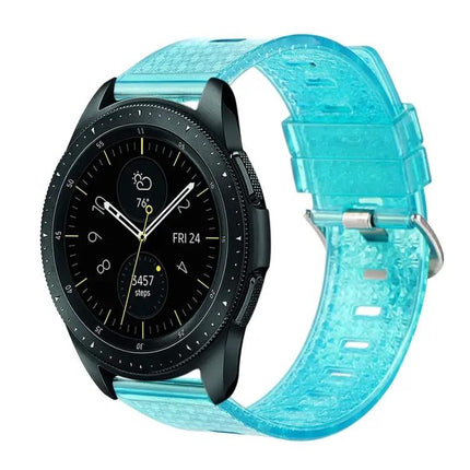 20mm Transparent TPU Diamond Watch Band Compatible Samsung
