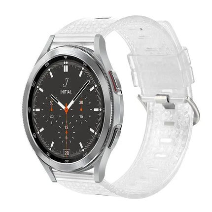 20mm Transparent TPU Diamond Watch Band For Samsung