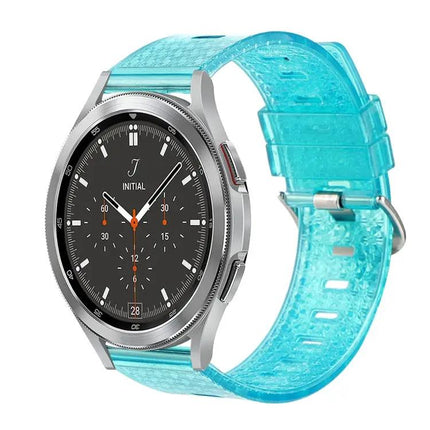 20mm Transparent TPU Diamond Watch Band For Samsung