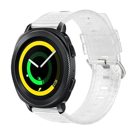 20mm Transparent TPU Diamond Watch Band For Samsung