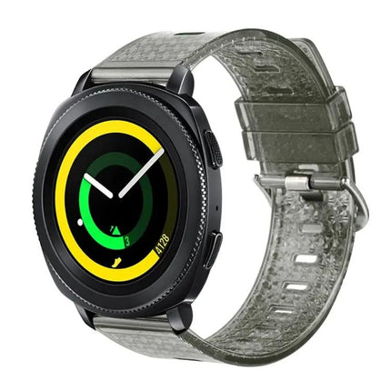 20mm Transparent TPU Diamond Watch Band For Samsung