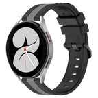 For Samsung Galaxy Watch4 40mm / Black+Grey