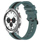For Samsung  Galaxy Watch4 Classic 42mm / Green+Black