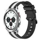 For Samsung  Galaxy Watch4 Classic 42mm / Black+White