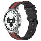 For Samsung  Galaxy Watch4 Classic 42mm / Black+Red