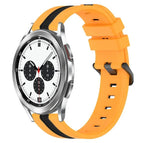 For Samsung  Galaxy Watch4 Classic 42mm / Yellow+Black