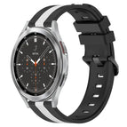 For Samsung  Galaxy Watch4 Classic 46mm / Black+White
