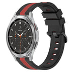For Samsung  Galaxy Watch4 Classic 46mm / Black+Red