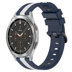 For Samsung  Galaxy Watch4 Classic 46mm / Blue+White