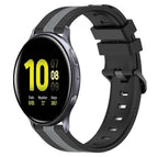 For Samsung Galaxy Watch Active2 40mm / Black+Grey