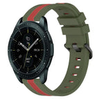 For Samsung Galaxy Watch 42mm / Army Green+Red