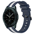 For Samsung Galaxy Watch 42mm / Blue+White