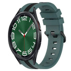 For Samsung Galaxy Watch 6 Classic 47mm / Green+Black