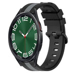 For Samsung Galaxy Watch 6 Classic 47mm / Black+Grey