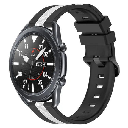 22mm Two Tone Silicone Watch Band for Samsung Galaxy Watch