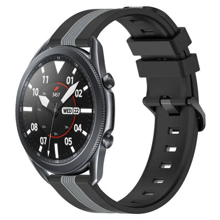 22mm Two Tone Silicone Watch Band for Samsung Galaxy Watch