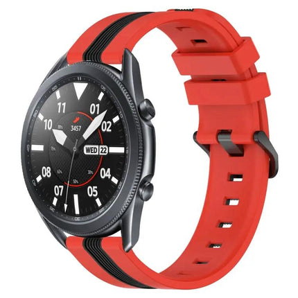 22mm Two Tone Silicone Watch Band for Samsung Galaxy Watch
