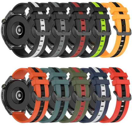 22mm Two Tone Silicone Watch Band for Samsung Galaxy Watch
