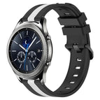 For Samsung Gear S3 Classic / Black+White