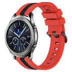 For Samsung Gear S3 Classic / Red+Black