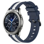 For Samsung Gear S3 Classic / Blue+White