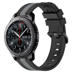 For Samsung Gear S3 Frontier / Black+Grey
